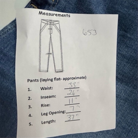 Gap women’s Slim Mid Rise Jeans Size 33 Size 16 Blue Dark Wash Frayed Hem - Picture 8 of 8